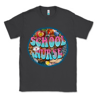 Smoke western groovy school nurse Classic Tee - BarkalooDesign