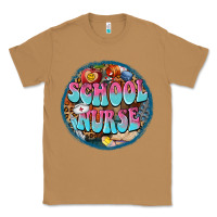 Toasted Coconut western groovy school nurse Classic Tee - BarkalooDesign