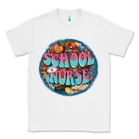 White western groovy school nurse Classic Tee - BarkalooDesign