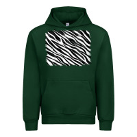 Foreset Green zebra background Urban Hoodie - RanaPortraitStore
