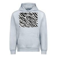 Heather Grey zebra background Urban Hoodie - RanaPortraitStore