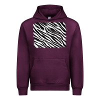 Mauve Wine zebra background Urban Hoodie - RanaPortraitStore