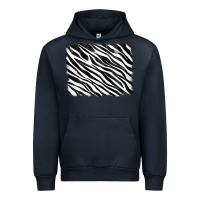 Navy zebra background Urban Hoodie - RanaPortraitStore