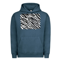 Pigment Midnight Navy zebra background Urban Hoodie - RanaPortraitStore