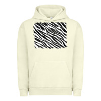 Pigment Pistachio zebra background Urban Hoodie - RanaPortraitStore