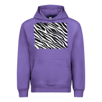 Tulip zebra background Urban Hoodie - RanaPortraitStore