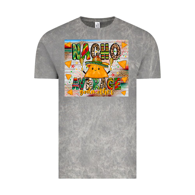 Nacho Average God Mother Vintage Tee by CowhideDigitalArt | Teevron