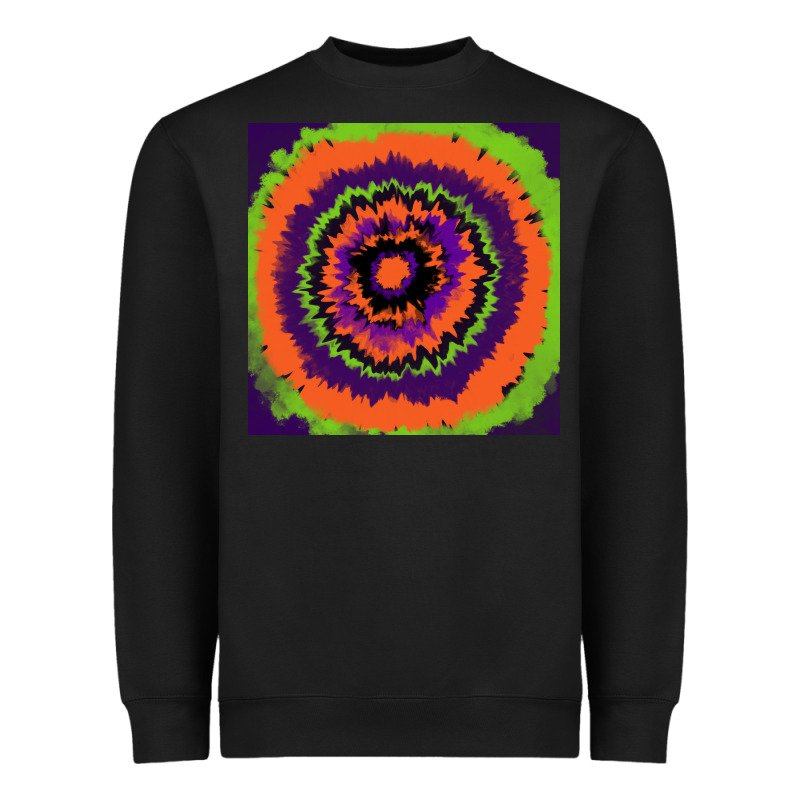 Halloween Tie  Dye Pattern Heavyweight Sweatshirt by RanaPortraitStore | Teevron