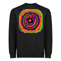 Black halloween tie  dye pattern Heavyweight Sweatshirt - RanaPortraitStore
