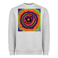 Heather Grey halloween tie  dye pattern Heavyweight Sweatshirt - RanaPortraitStore