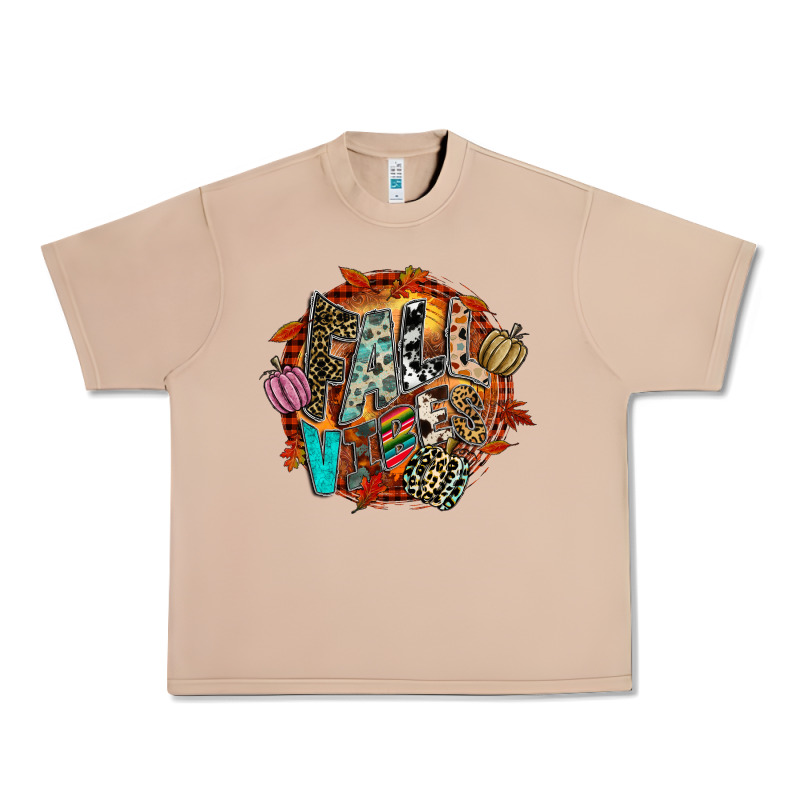 Fall Vibes Urban Heavy Tee by CowhideDigitalArt | Teevron