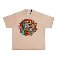 Burro Fall Vibes Urban Heavy Tee - CowhideDigitalArt