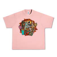 Salmon Fall Vibes Urban Heavy Tee - CowhideDigitalArt
