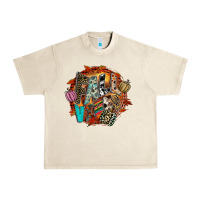 Sandshell Fall Vibes Urban Heavy Tee - CowhideDigitalArt