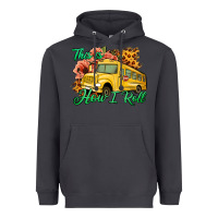Smoke This is How I Roll Woman Bus Driver Heavyweight Hoodie - Jasminsmagicworld