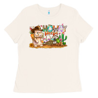 Bone Easter Howdy Peeps Bunny Ladies Tee - CowhideDigitalArt
