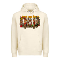 Tofu Christmas goats Premium Hoodie - BarkalooDesign