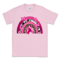 Bubblegum Pink Breast Cancer rainbow Classic Tee - FaDigitalArtStudio