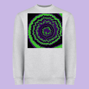 Halloween Tie Dye Pattern Black Heavyweight Sweatshirt Designed By Ranaportraitstore