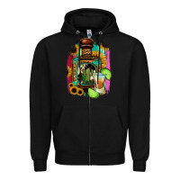 Black tequila and lime Zipper Hoodie - Jasminsmagicworld