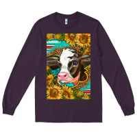 Plum Cute Baby Calf Long Sleeve Tee - LillyAllenDesigns