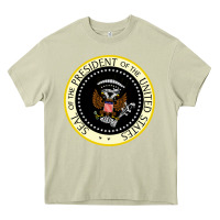 Mossy fake seal of the president of the united states Heavy Core Tee - DesigneFamous