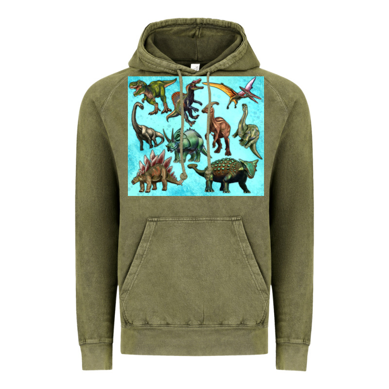 Dinosaurs Tumbler Vintage Hoodie by Artiststas | Teevron