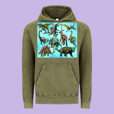 Dinosaurs Tumbler Vintage Hoodie Designed By Artiststas