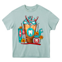 Arona Dentist Cold Drink Frappe Heavy Core Tee - FaDigitalArtStudio