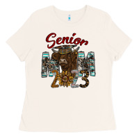 Bone Senior Mom 2023 Ladies Tee - CowhideDigitalArt