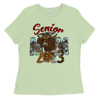 Matcha Senior Mom 2023 Ladies Tee - CowhideDigitalArt