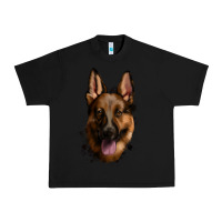 Black German Shepherd Urban Heavy Tee - Jasminsmagicworld