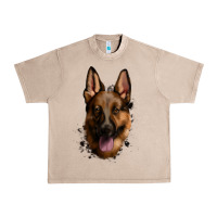 French Oak German Shepherd Urban Heavy Tee - Jasminsmagicworld