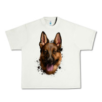 Pistachio German Shepherd Urban Heavy Tee - Jasminsmagicworld