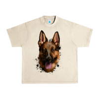 Sandshell German Shepherd Urban Heavy Tee - Jasminsmagicworld