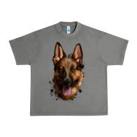 Tornado German Shepherd Urban Heavy Tee - Jasminsmagicworld