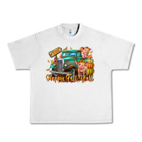 Lunar Rock Farm Happy Fall Y'all Urban Heavy Tee - CowhideDigitalArt