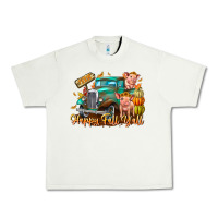 Pistachio Farm Happy Fall Y'all Urban Heavy Tee - CowhideDigitalArt
