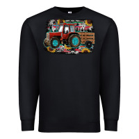 Black western tracktor Premium Sweatshirt - RanaPortraitStore