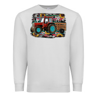 Dove Grey western tracktor Premium Sweatshirt - RanaPortraitStore