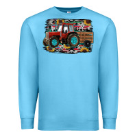 Ocean Blue western tracktor Premium Sweatshirt - RanaPortraitStore