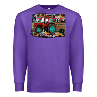 Purple western tracktor Premium Sweatshirt - RanaPortraitStore