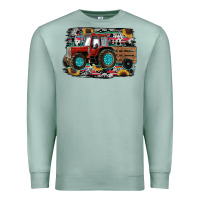 Seafoam western tracktor Premium Sweatshirt - RanaPortraitStore