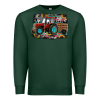 Sports Green western tracktor Premium Sweatshirt - RanaPortraitStore