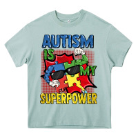 Arona Autism is my superpower Autism Awareness Day Heavy Core Tee - FaDigitalArtStudio