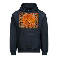Navy glitter leopard basketball background Urban Hoodie - RanaPortraitStore