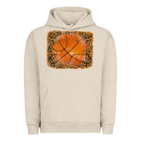 Pigment French Oak glitter leopard basketball background Urban Hoodie - RanaPortraitStore