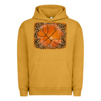 Pigment Peanut Butter glitter leopard basketball background Urban Hoodie - RanaPortraitStore