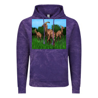 Cloud Purple parasaurolophus Vintage Hoodie - Artiststas