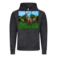 Vintage Black parasaurolophus Vintage Hoodie - Artiststas